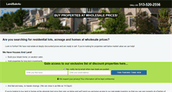 Desktop Screenshot of landsale4u.com