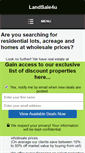 Mobile Screenshot of landsale4u.com